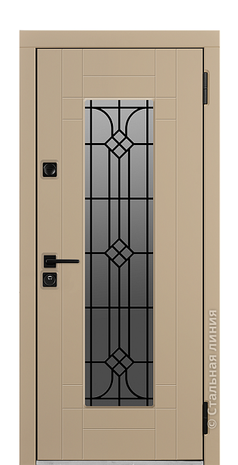 Входная дверь Бенвиль (вид снаружи) - купить в Нижнем Новгороде